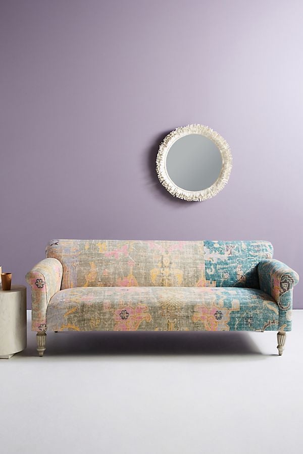 Rug-Printed Sofa | Best Apartment Furniture From Anthropologie