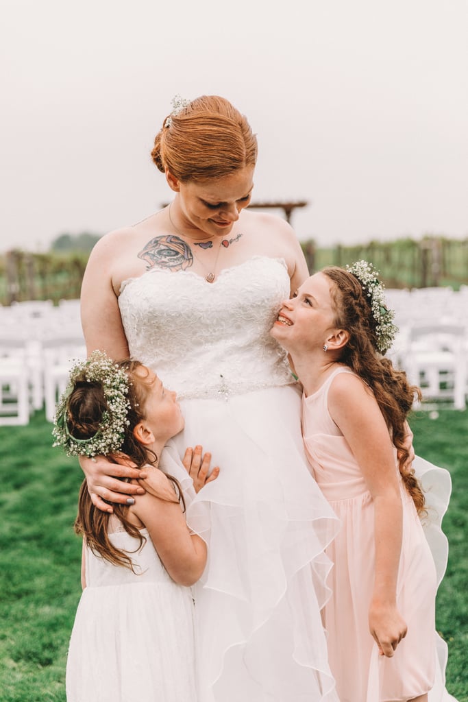 Photo of Girl Crying When Her Mom Gets Married