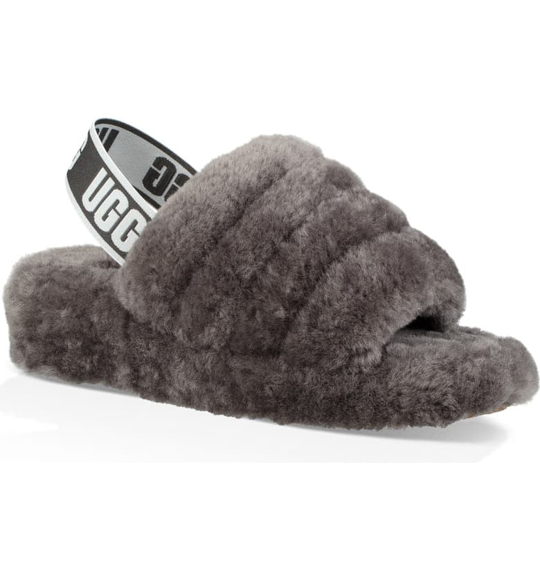 UGG Fluff Yeah Genuine Shearling Slides