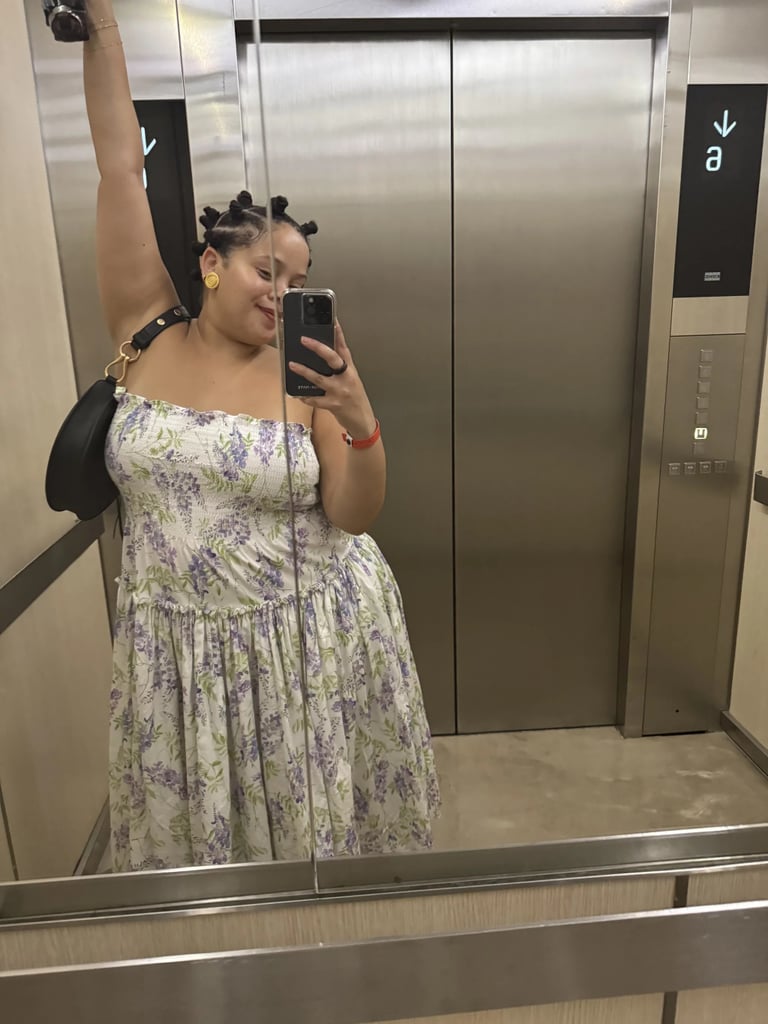 A Printed Evening Dress