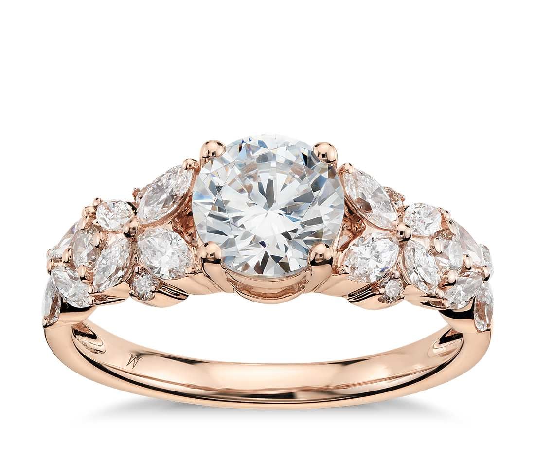 Blue nile garland ring cheap