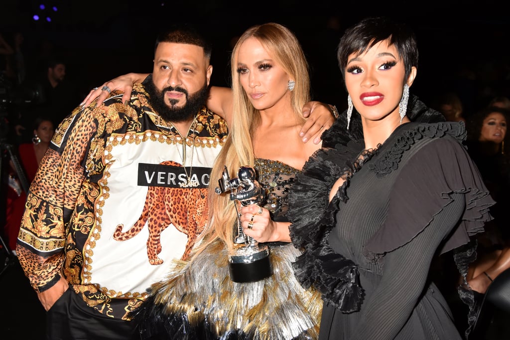 DJ Khaled, Jennifer Lopez, and Cardi B