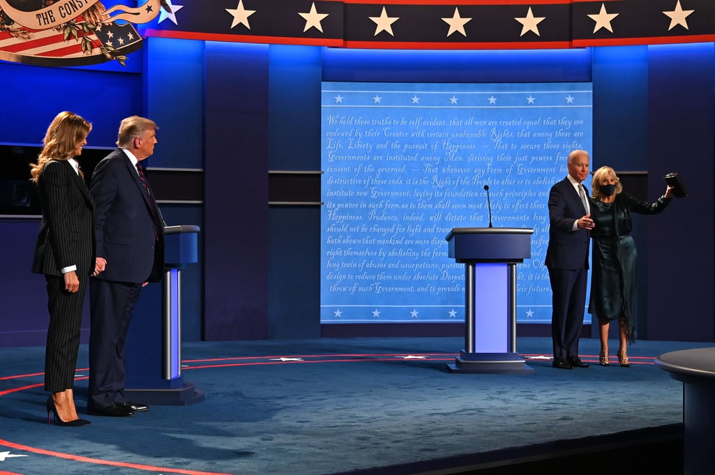 Jill Biden Wearing Her Gabriela Hearst Dress at the Presidential Debate