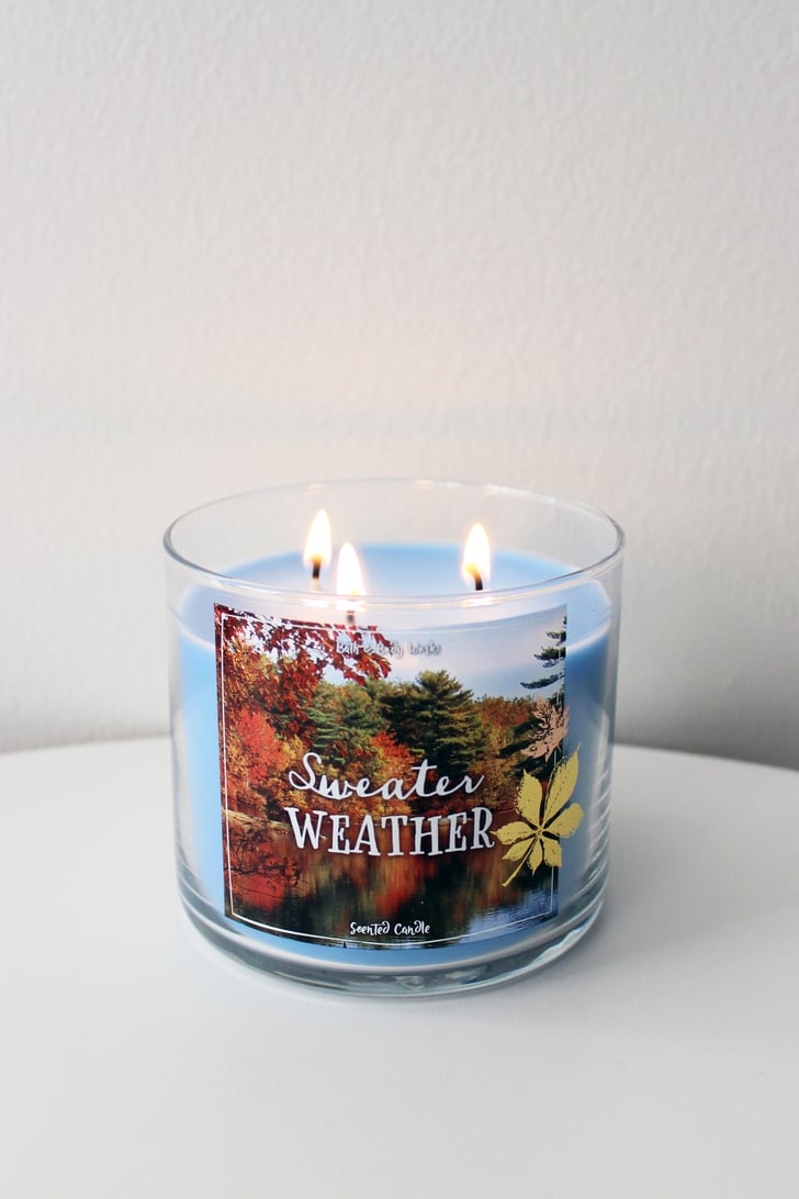 Bath & Body Works Sweater Weather Best Fall Candles of 2016