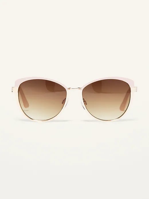 Old Navy Pink/Gold Cat-Eye Sunglasses