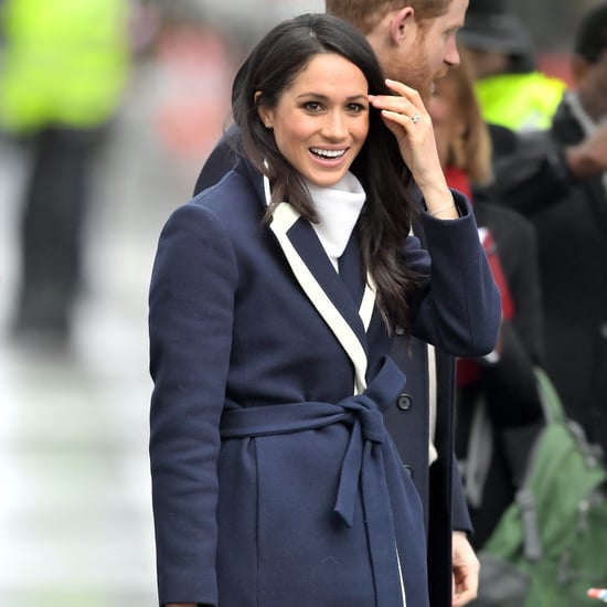 Meghan Markle's J.Crew Navy Coat