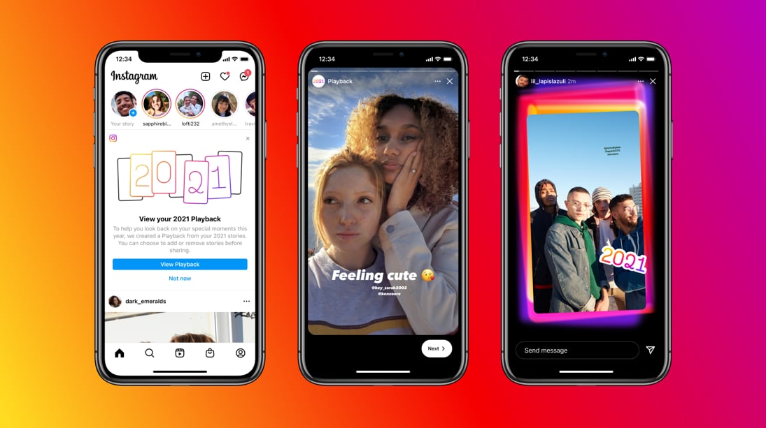 Instagram Launches New Playback Feature For 2021 Recaps | POPSUGAR ...