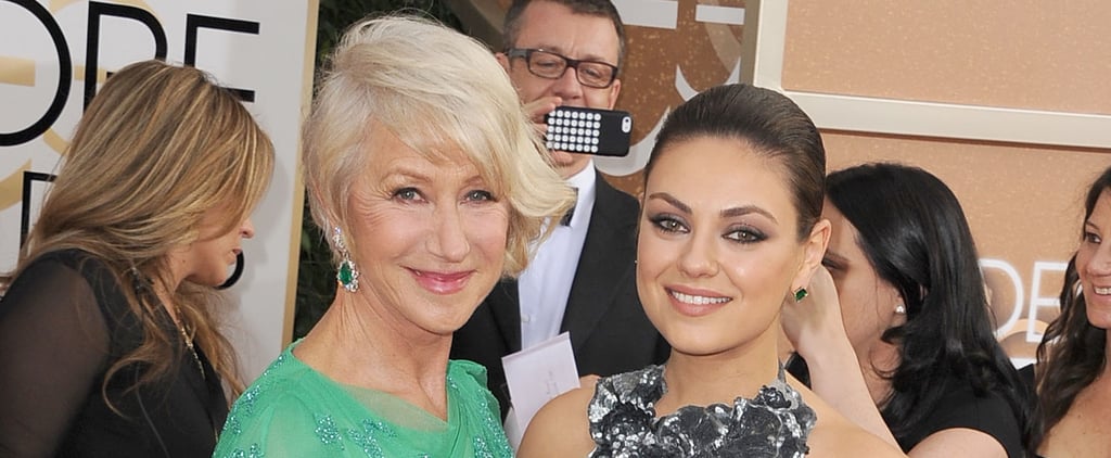 Mila Kunis at the Golden Globes 2014