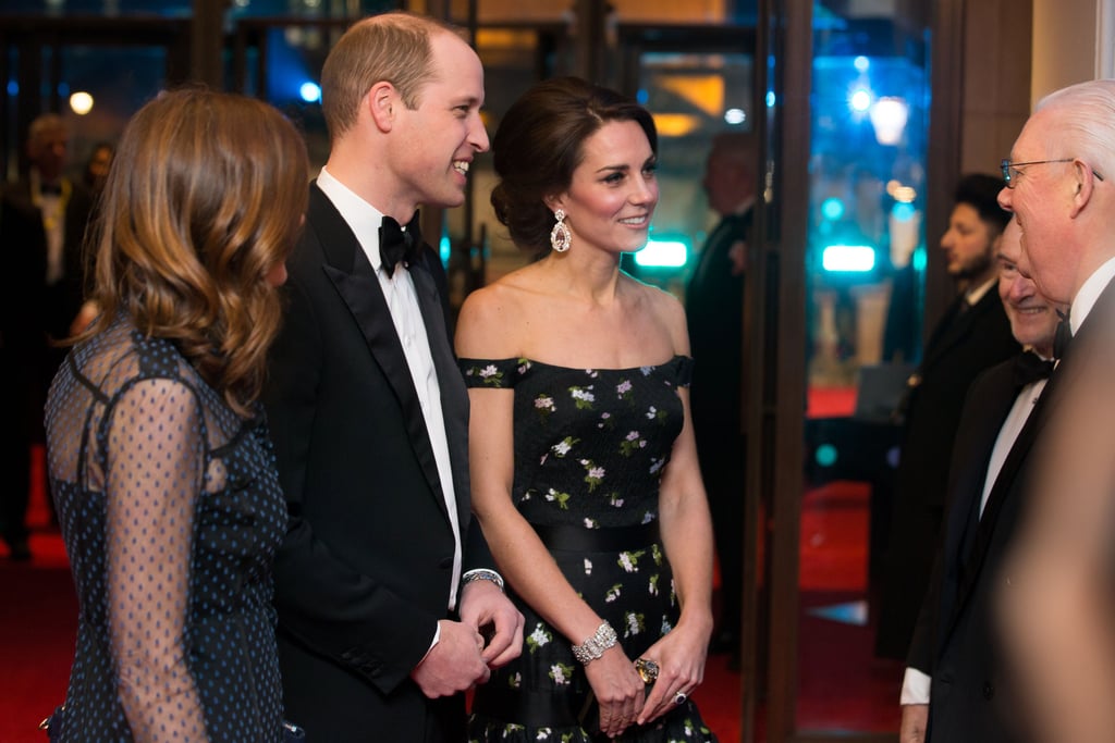 Prince William and Kate Middleton at the BAFTA Awards