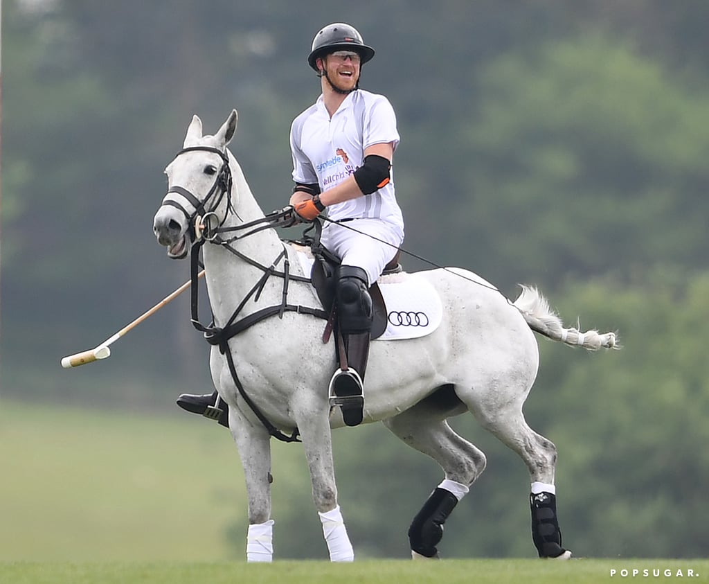 Meghan Markle at Prince Harry's Polo Match May 2017