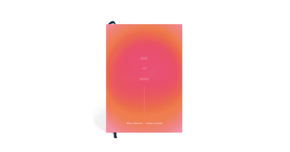 A Wellness Journal Papier Rise and Shine Wellness Journal Best Self