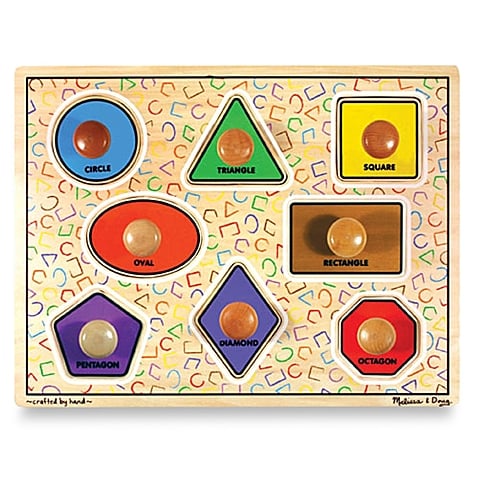 Melissa & Doug Wooden Jumbo Puzzle