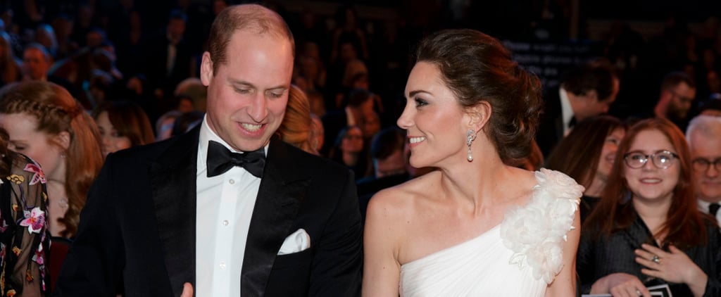 Prince William and Kate Middleton at the BAFTA Awards