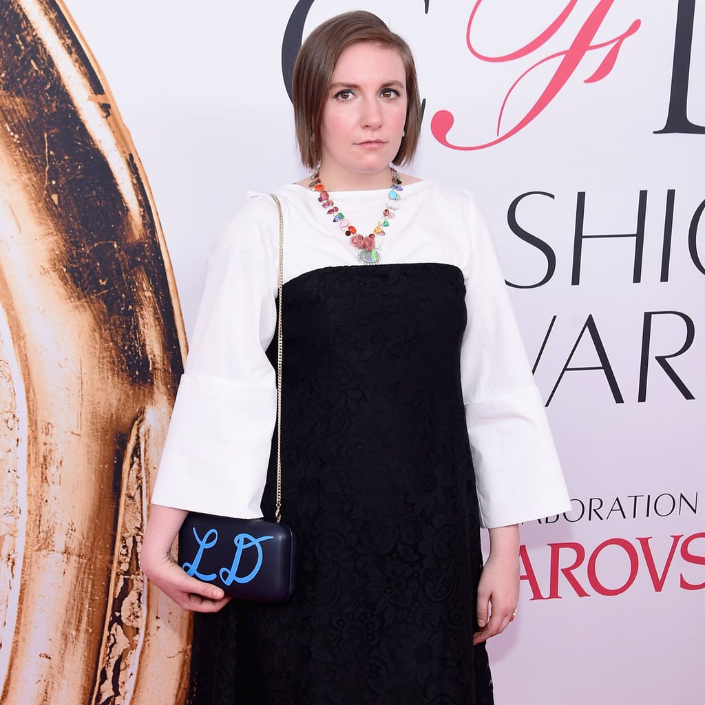 Lena Dunham's Bunny Heels at CFDA Awards