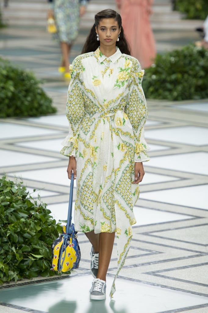 Puffy Sleeves on the Tory Burch Runway at New York Fashion Week