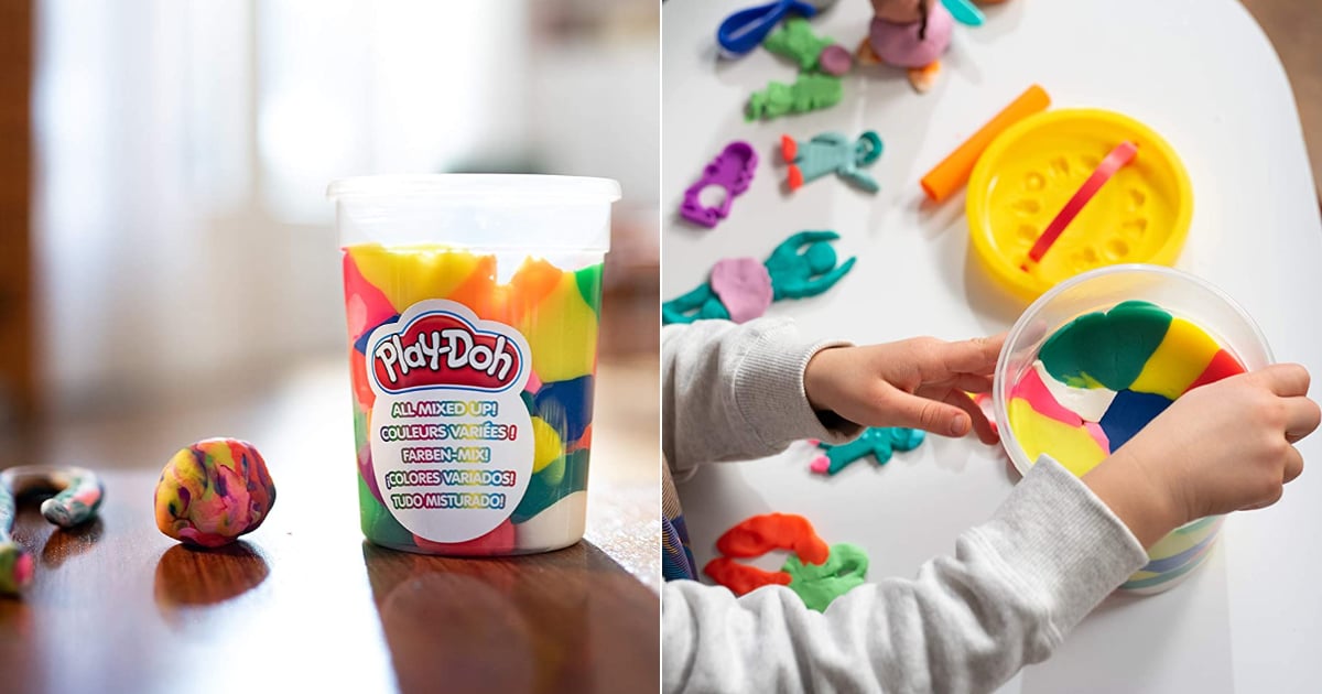 Play-Doh, how to mix colors 