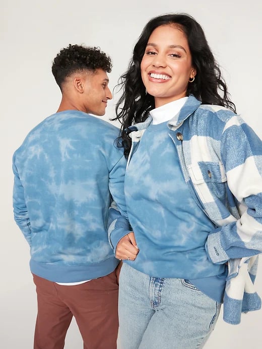 Gender-Neutral Vintage Crew-Neck Sweatshirt For Adults