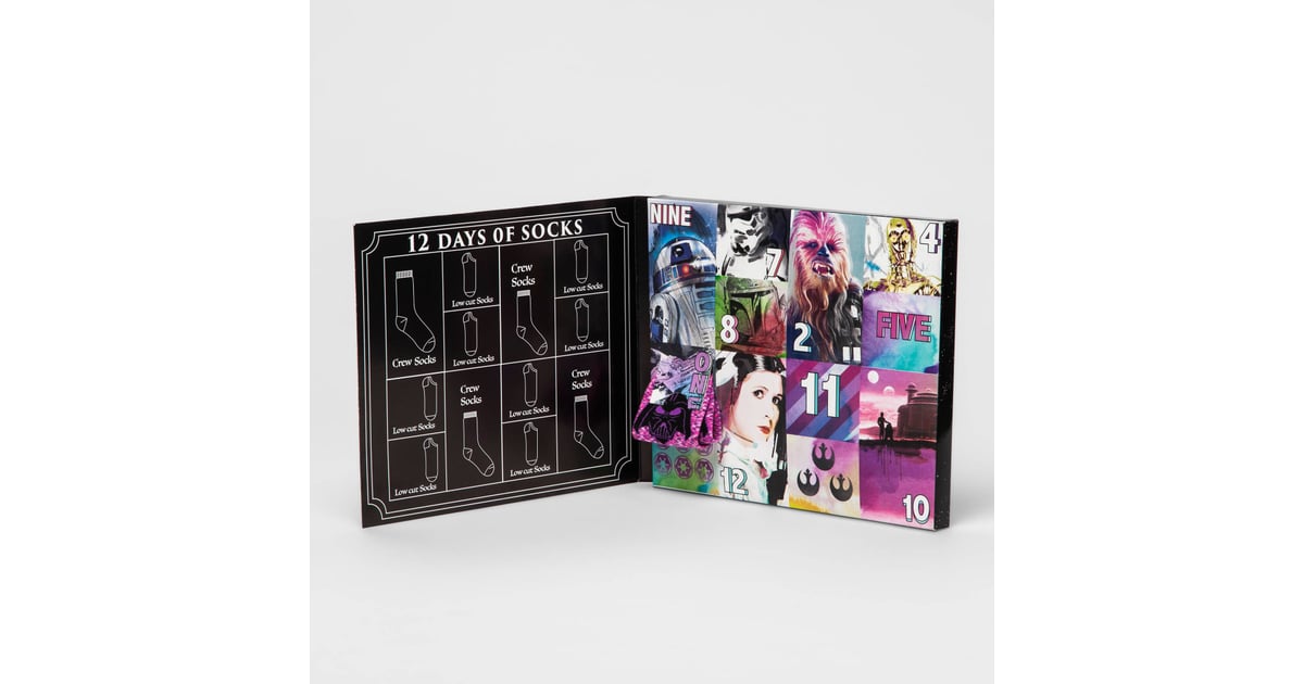 Women s Calendar Packaging Star Wars Sock Advent Calendars POPSUGAR 