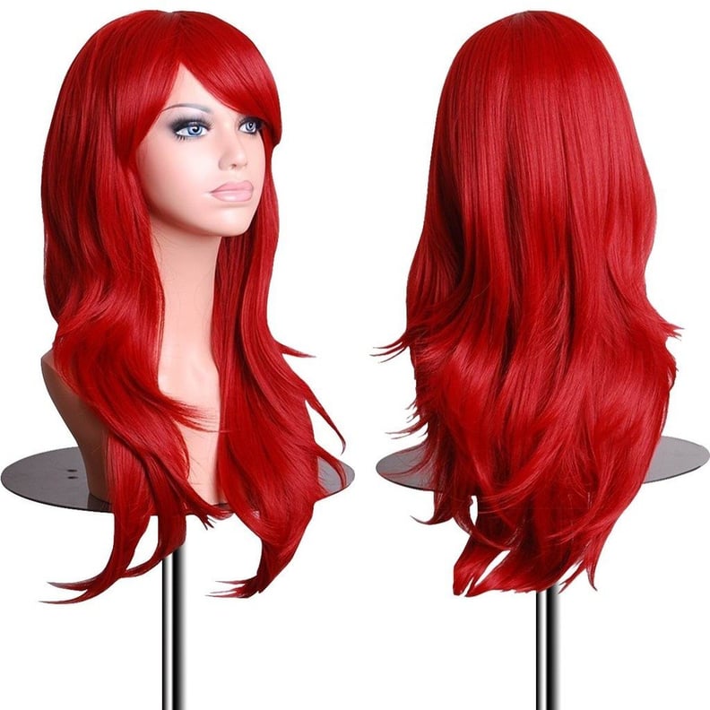 28-Inch Cosplay Red Wig