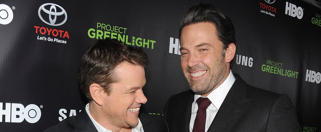 Ben Affleck and Matt Damon at Project Greenlight Event 2014