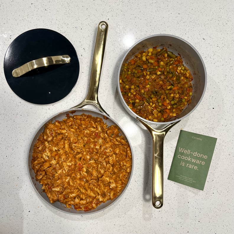 Sofia Richie Grainge and I Use Caraway's Iconics Cookware — And It's 20% Off, anvita reddy, caraway, Caraways, cooking, cooking essentials, Cookware, direct to consumer, Grainge, home, Iconics, kitchen tools, kitchens, popsugar, product reviews, Richie, shopping, Sofia