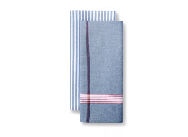 Striped Cotton Kitchen Towel Set