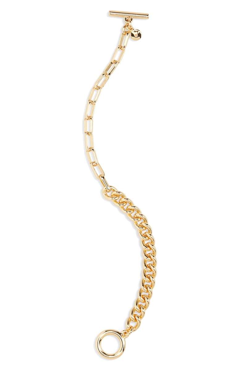 Madewell Shiny Mix Chain Bracelet