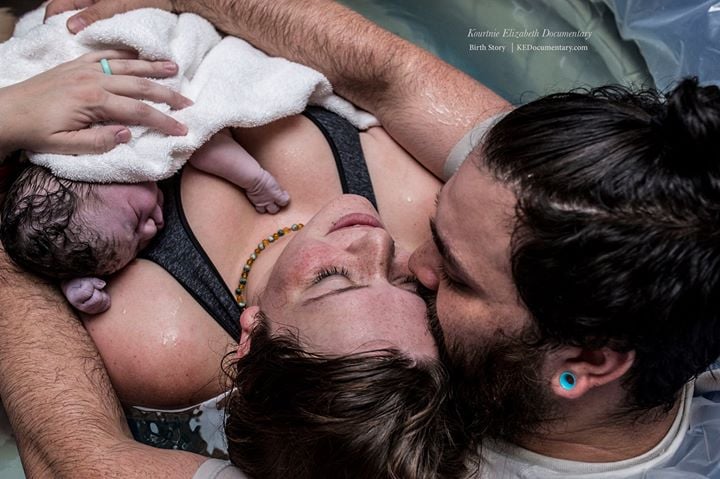 Home Water Birth Photos