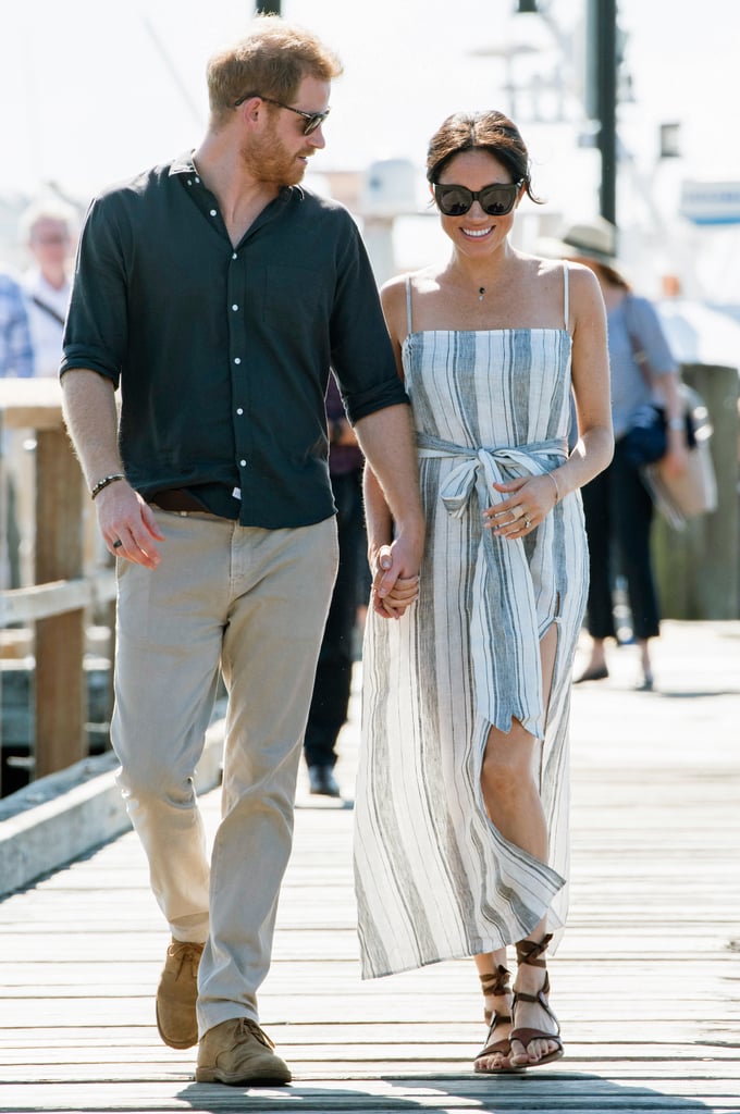 Breezy Vacation Vibes | Meghan Markle and Prince Harry Matching Outfits ...