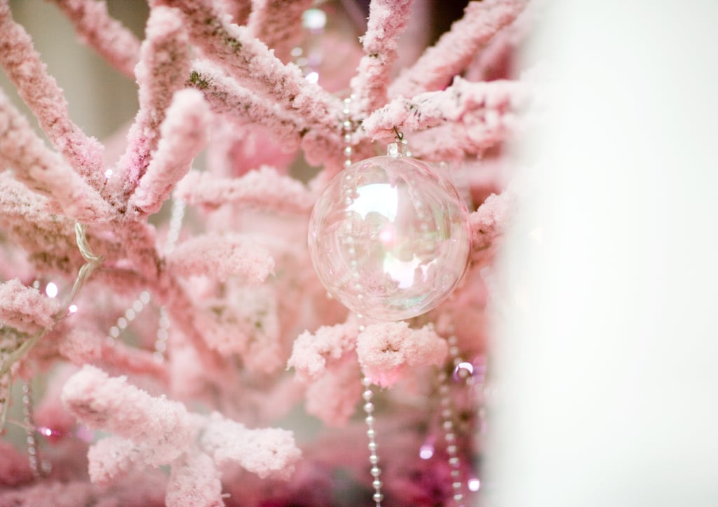 Pink Christmas Holiday Decorations at HomeGoods