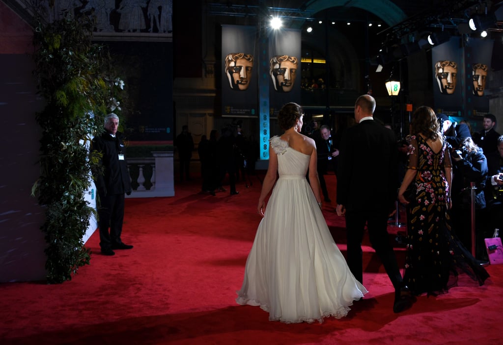 Prince William and Kate Middleton at the BAFTA Awards 2019