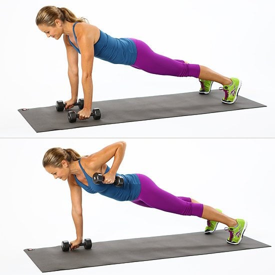 Combo: Plank Rows