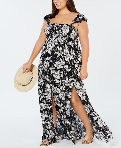 Raviya Printed Maxi Cover-Up