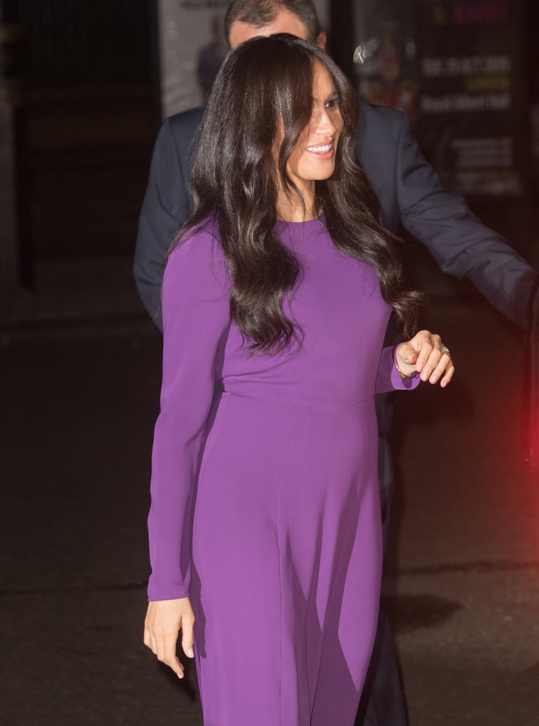 Meghan Markle Rewears Purple Dress at One Young World Summit