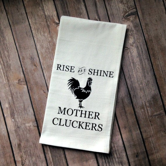Rise and Shine Chicken Towel
