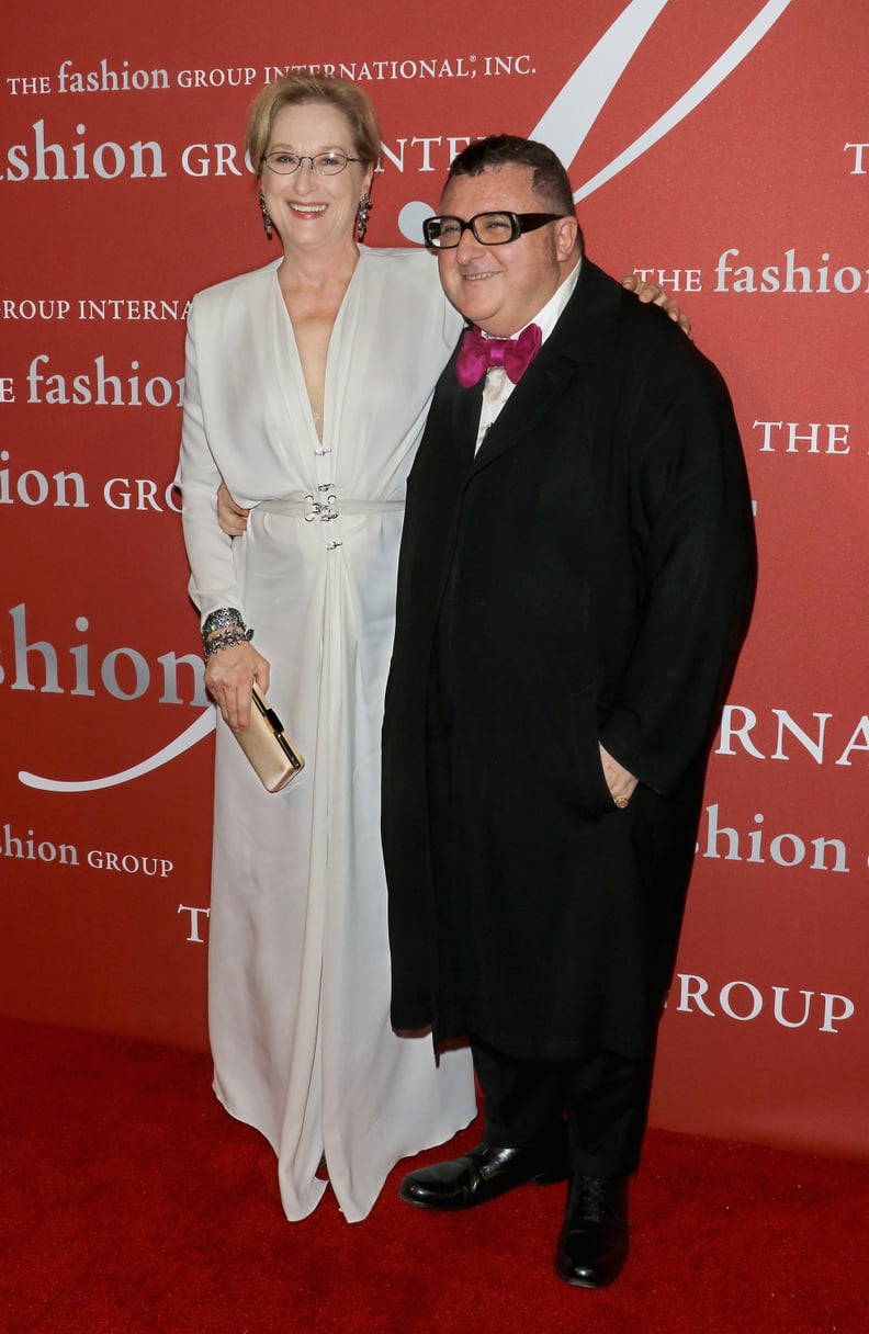 Meryl Streep and Alber Elbaz