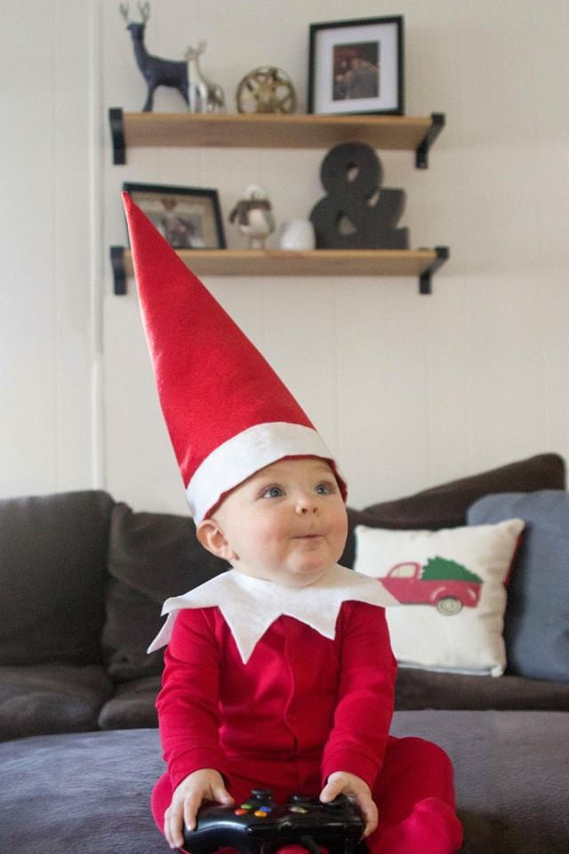 Esme Real-Life Elf on the Shelf | POPSUGAR Family Photo 5