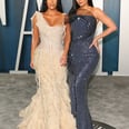 Sister Date! Kim Kardashian and Kylie Jenner Wear Glam Gowns as They Arrive at the Oscars Afterparty
