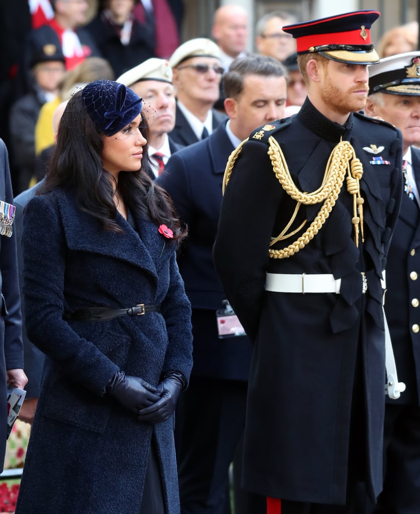 Prince Harry and Meghan Markle Field of Remembrance 2019