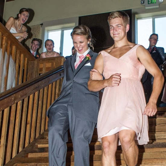 Bridesmaid and Groomsman Clothing Swap Picture