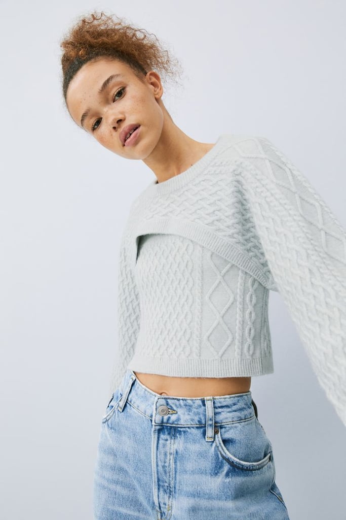 A Sweater Tank: H&M Cable-Knit Crop Top