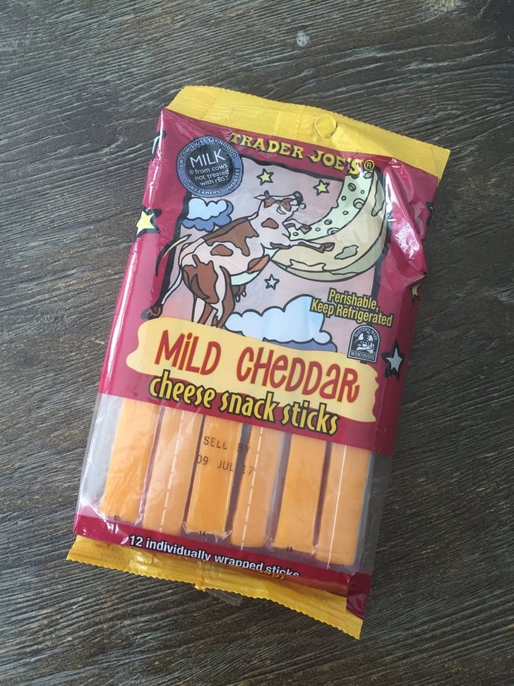 Mild Cheddar Cheese Snack Sticks Best Trader Joe's Snacks For Kids