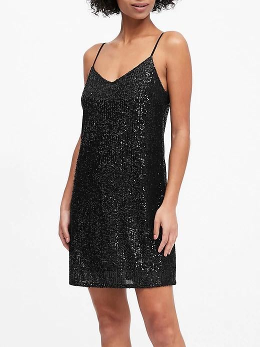 Sequin Slip Dress