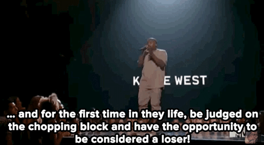 Kanye indicated that Taylor Swift's victory over Beyoncé wasn't the only time he'd seen this. He recalled how, in 2007, Justin Timberlake and Cee Lo Green were poised to win Grammys, and both of them lost. How, even among all the success and praise they received for their work, one missed accolade told them it wasn't enough. These artists could have record-breaking albums, they could have sold-out arena tours, and they could still be considered a failure in one aspect of their art. 
And isn't that, at times, the problem with celebrity culture in and of itself? Even outside of award shows, feuds are declared, shade is speculated on, and It girls are glorified while strugglers are unceremoniously cast aside. One artist becomes more "problematic" than another. Constant celebrity labels include the sluttiest, the coolest, the most beautiful, the most ageless, and we don't even think twice about it. But Kanye West does, it seems.
