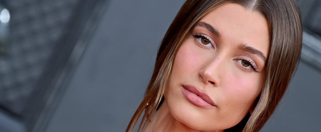 Hailey Bieber Debuts Rhinestone Tattoo on Lower Back