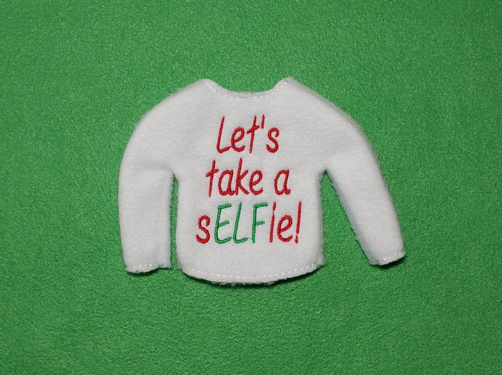 Let's Take a sELFie! Elf Sweater