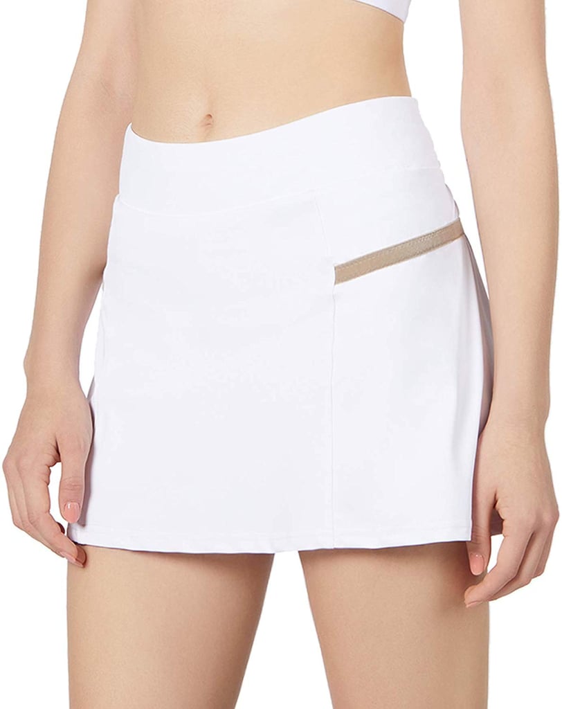 Poshdivah Women's Athletic Skirt, White