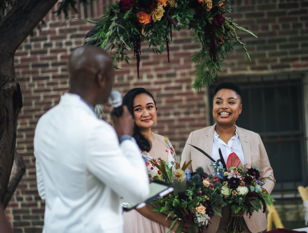 Outdoor Garden Party Wedding in Brooklyn