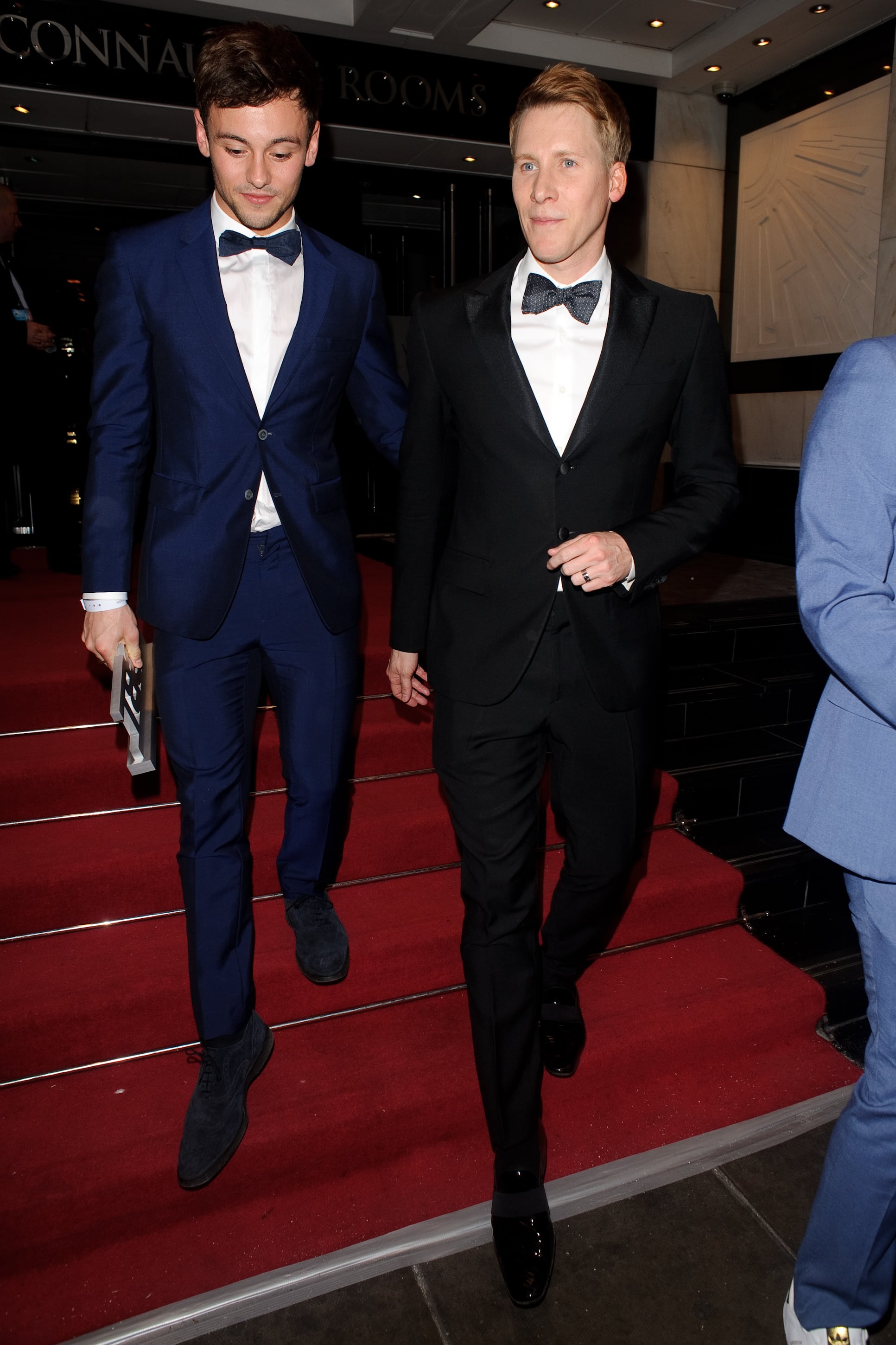 Tom Daley And Dustin Lance Black At Lgbt Awards May 2017 Popsugar Celebrity