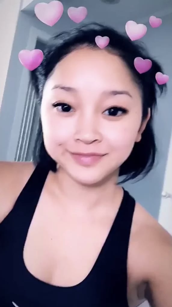 Lana Condor Haircut August 2018